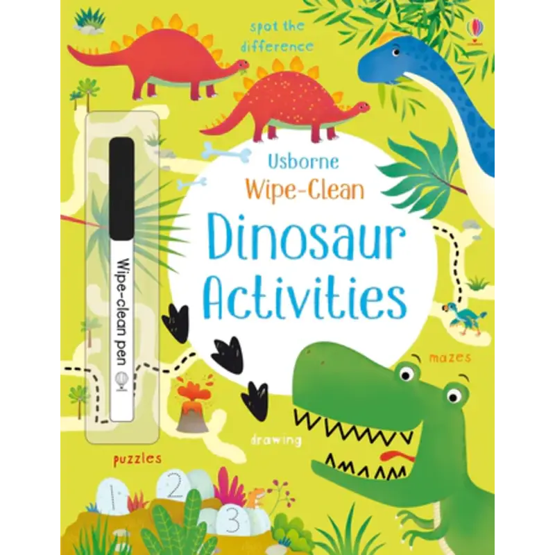 HARPER COLLINS Wipe-Clean Dinosaur Activities (HC)