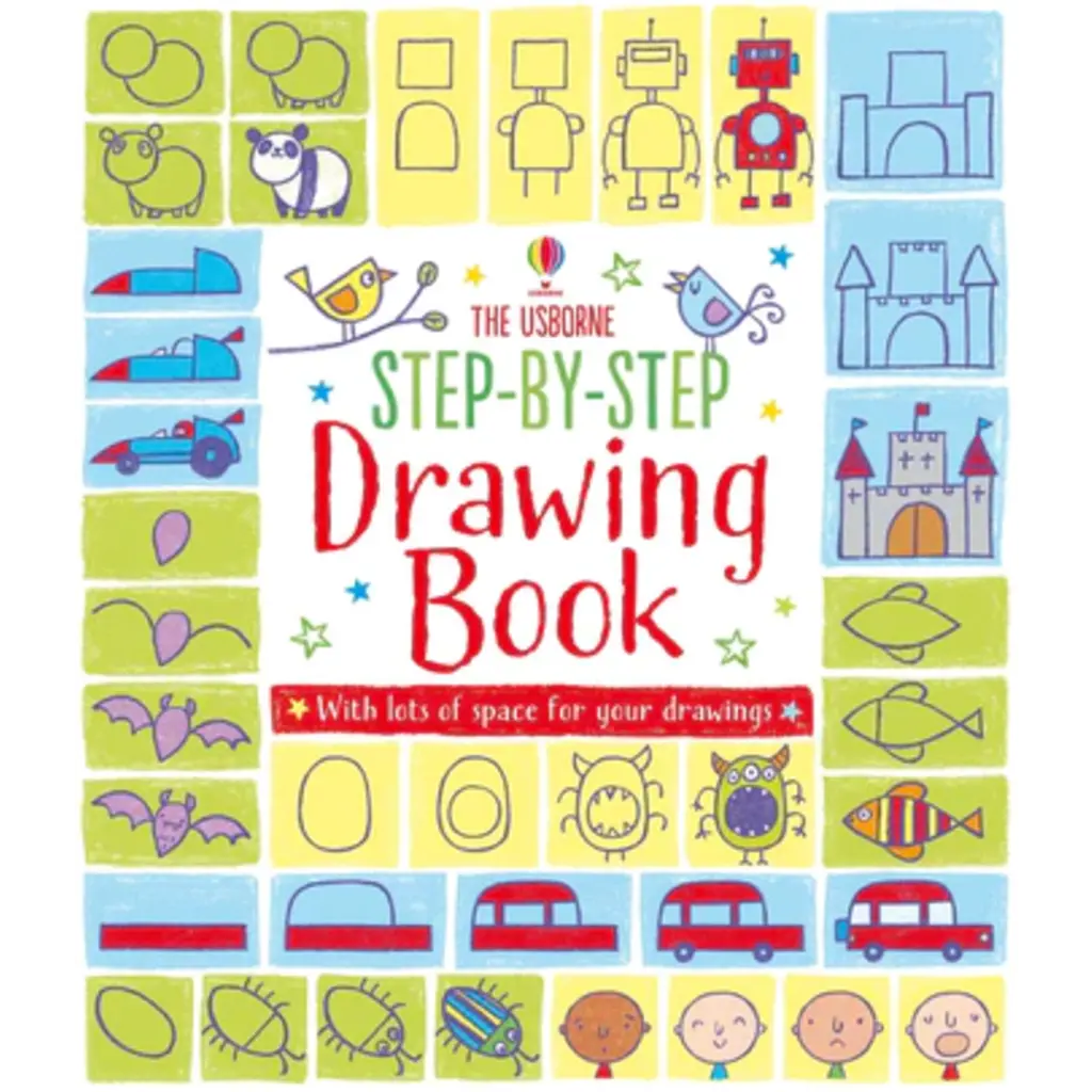 HARPER COLLINS Step-By-Step Drawing Book (HC)