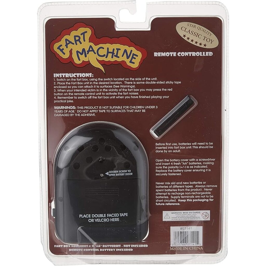 JOHN HANSEN Fart Machine R/C