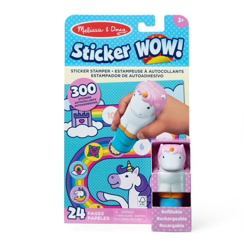 MELISSA & DOUG Sticker Wow! Unicorn