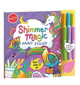 KLUTZ Klutz Shimmer Magic Paint Sticks