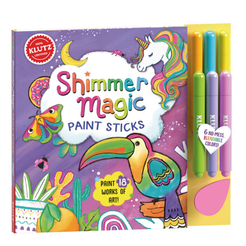 KLUTZ Klutz Shimmer Magic Paint Sticks