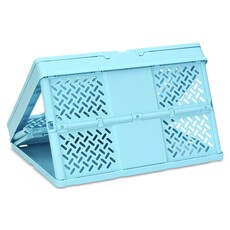 ISCREAM Blue Foldable Storage Crate Large