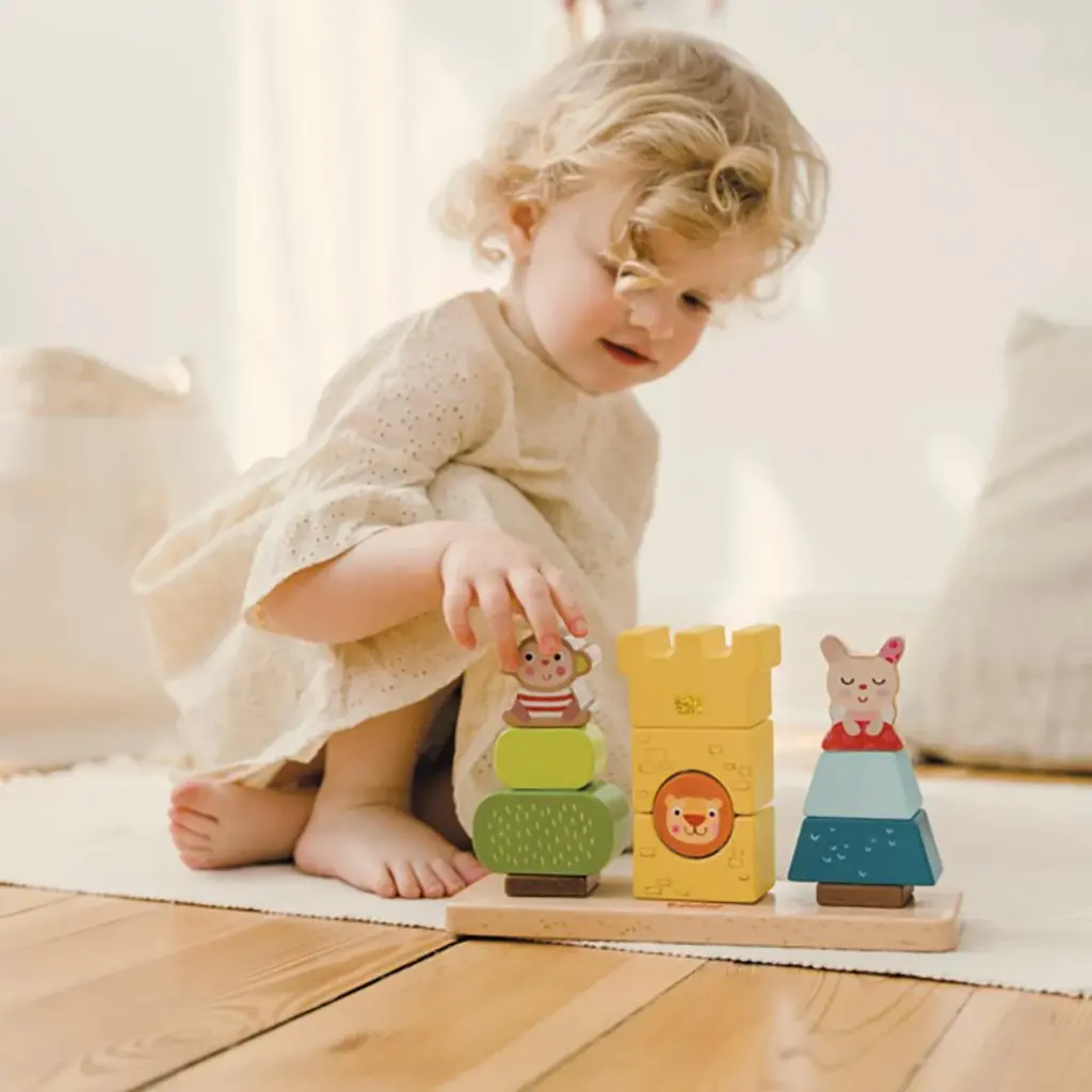 Tower House Stacking Game Tower House Stacking Game