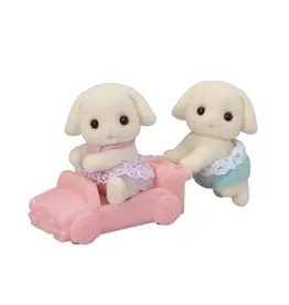 INTERNATIONAL PLAYTHINGS CC Flora Rabbit Twins