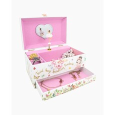 US TOY Ballerina Musical Jewelry Box