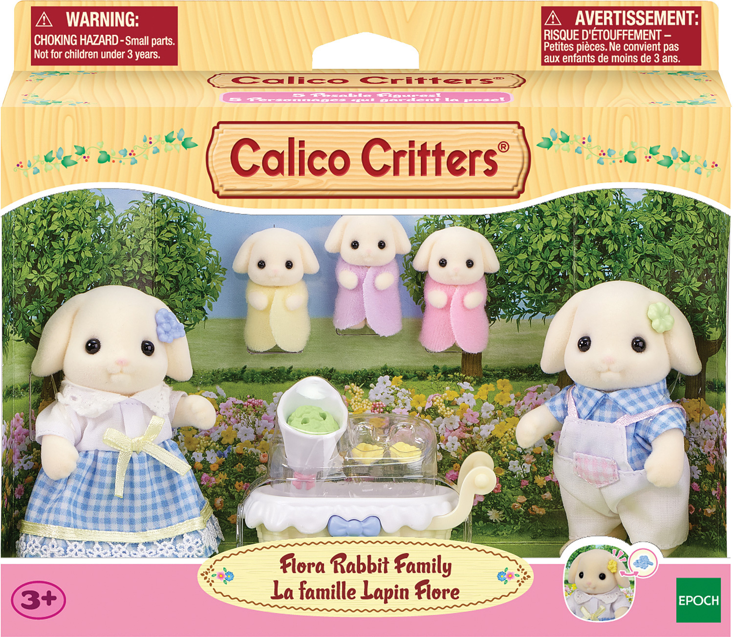 CC Flora Rabbit Family