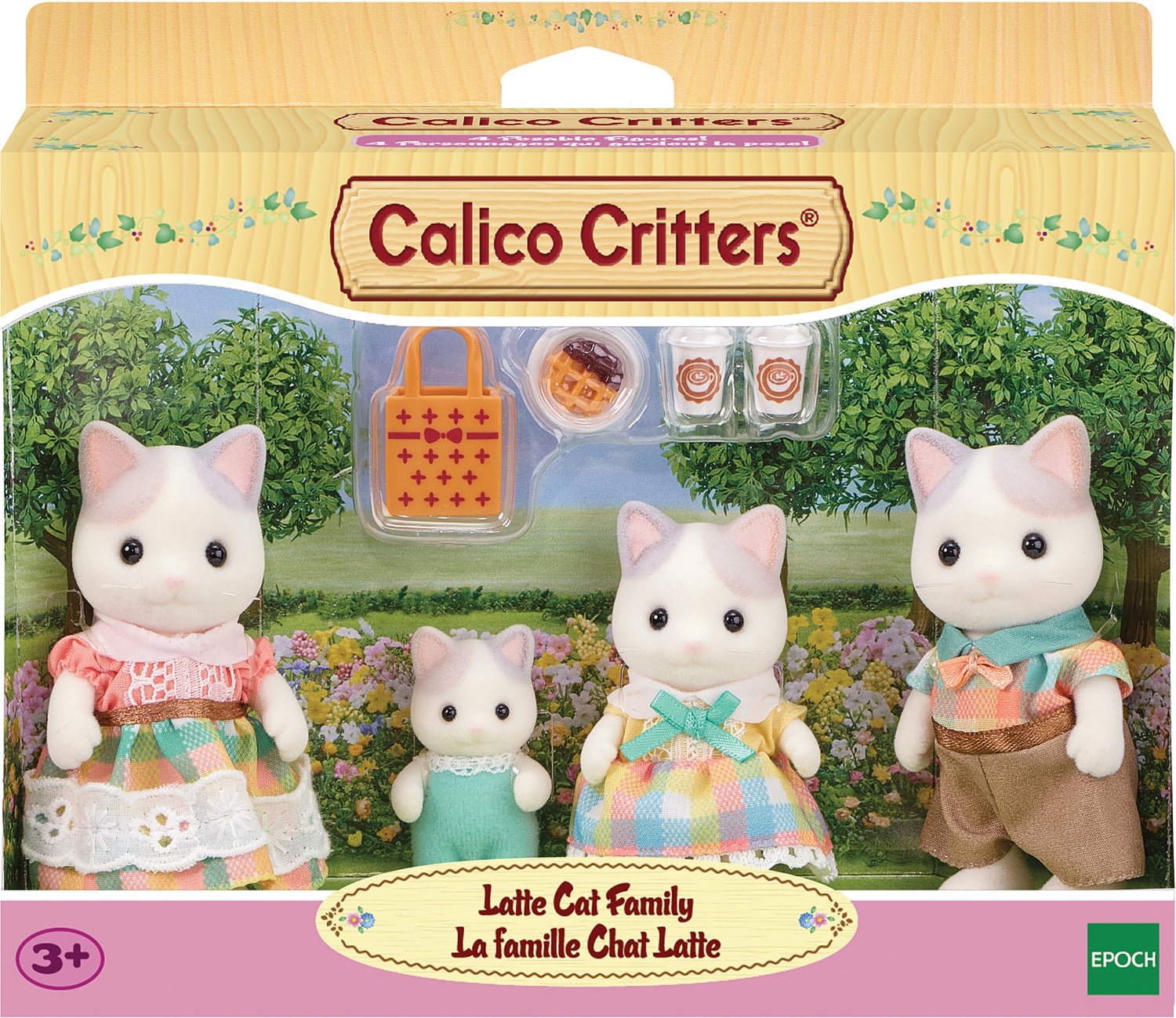 CC Latte Cat Family