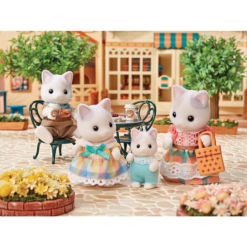 EPOCH EVERLASTING PLAY CC Latte Cat Family
