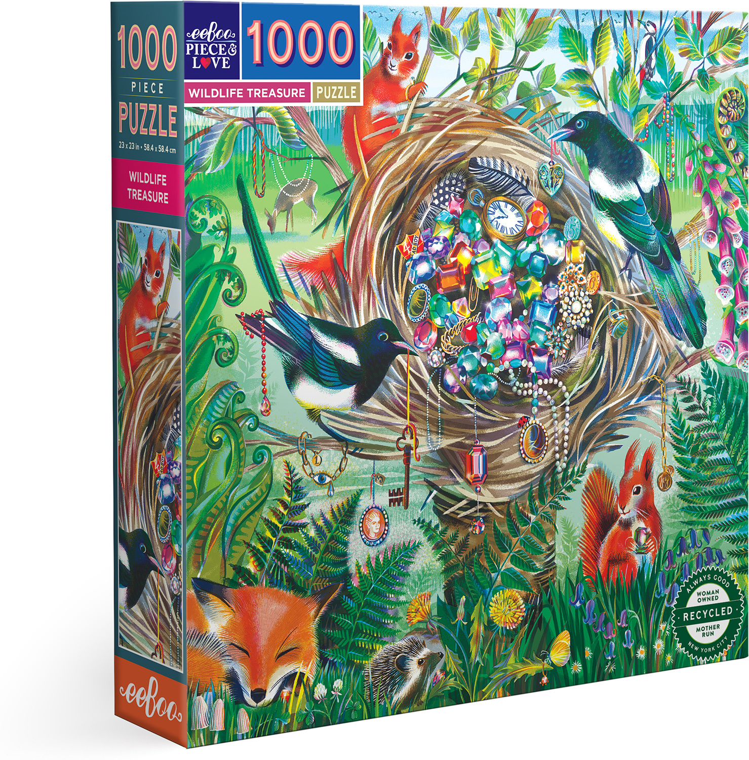 1000 pc Wildlife Treasure