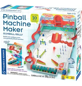 THAMES & KOSMOS Pinball Machine Maker Gumball Rally