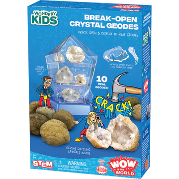 Break Open Crystal Geodes
