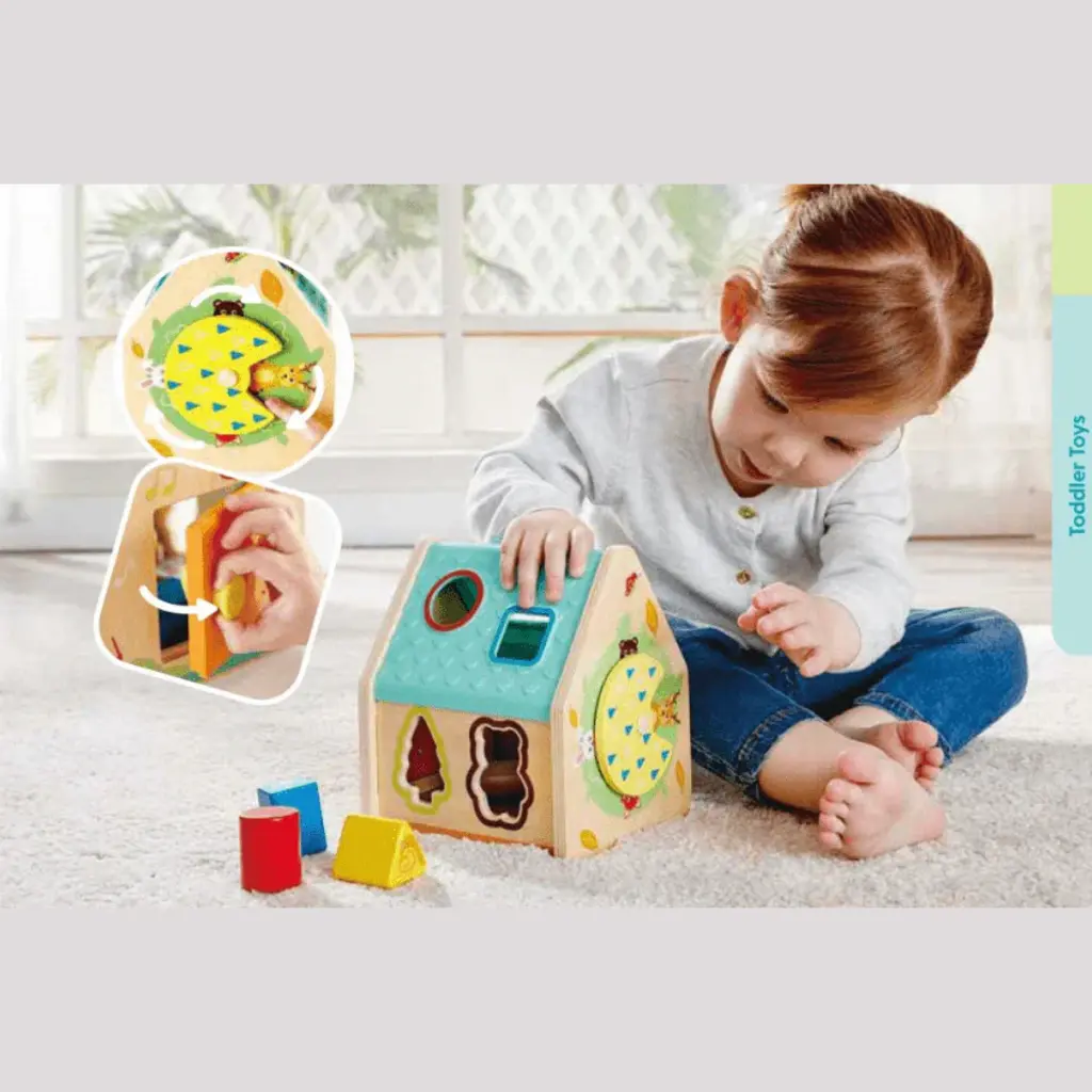 HAPE INTERNATIONAL Critter House Shape Sorter 2-4yr