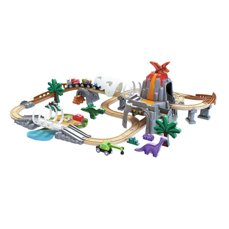 HAPE INTERNATIONAL Dino Railway Adventure Set