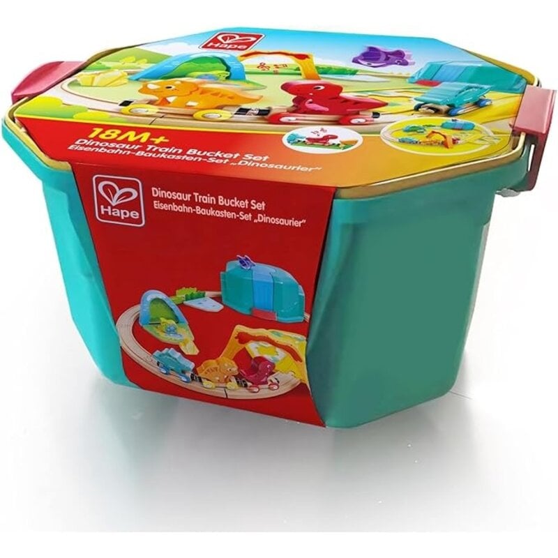 HAPE INTERNATIONAL Dinosaur Train Bucket Set 18m+