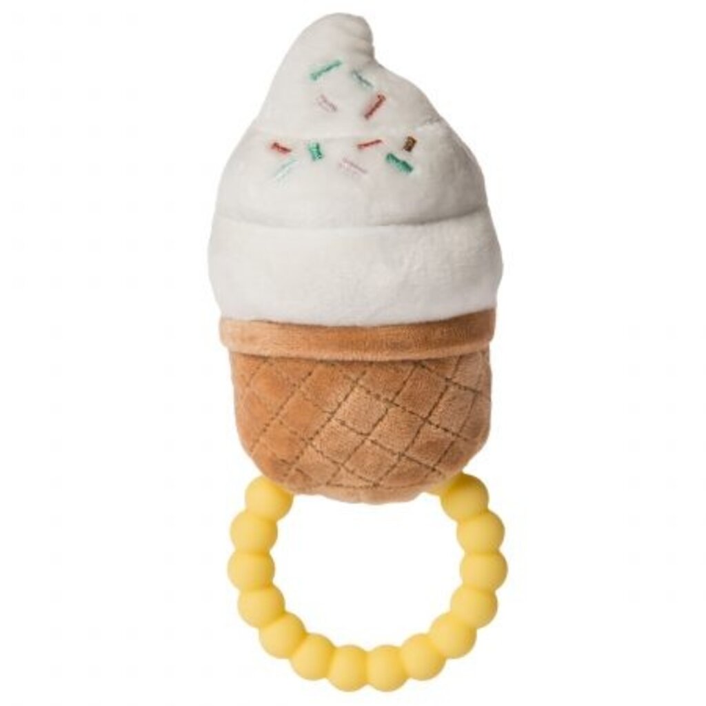 MARY MEYER Sprinkly Ice Cream Teether Rattle