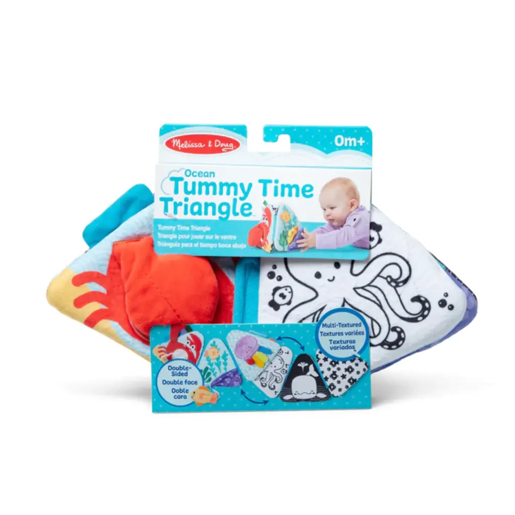 MELISSA & DOUG Tummy Time Triangle