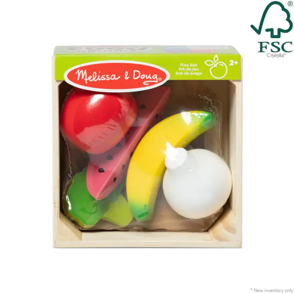 MELISSA & DOUG Wooden Food Group Produce Set