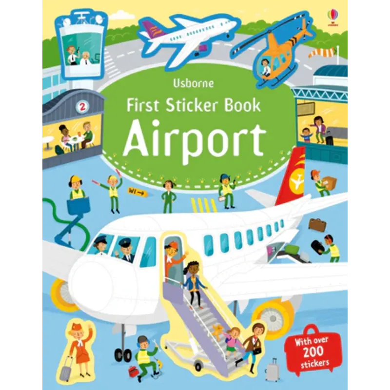 HARPER COLLINS First Sticker Book Airport