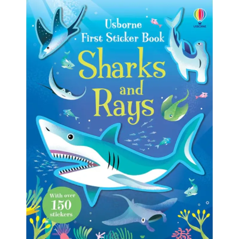 HARPER COLLINS First Sticker Book Sharks and Rays