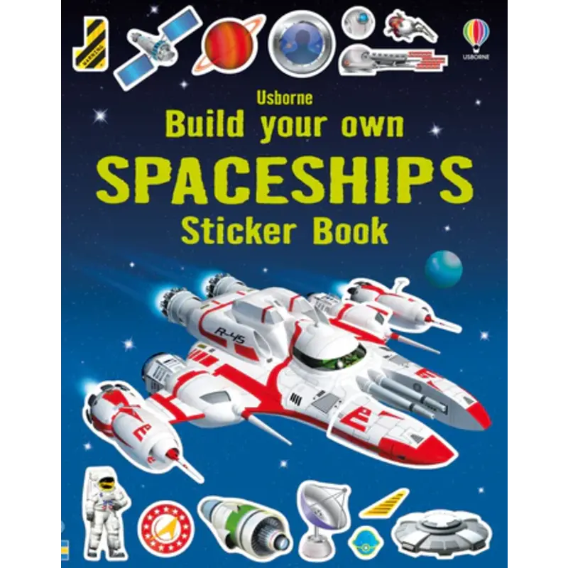 HARPER COLLINS Build Your Own Spaceships Sticker Book