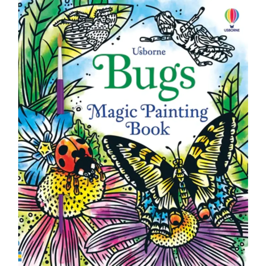 HARPER COLLINS Bugs Magic Painting Book (HC)