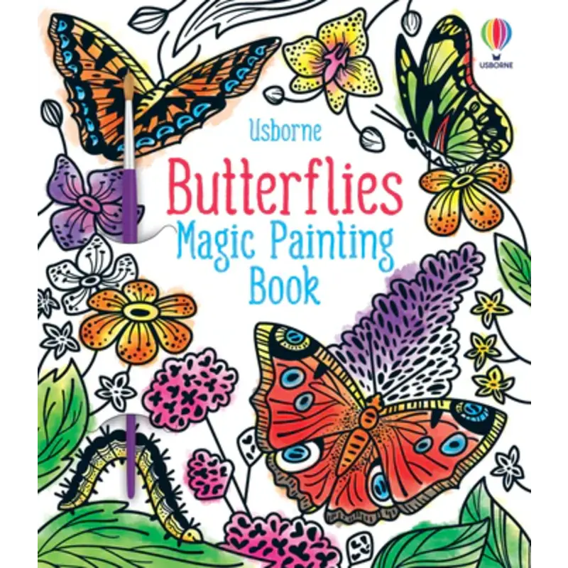 HARPER COLLINS Butterflies Magic Painting Book (HC)
