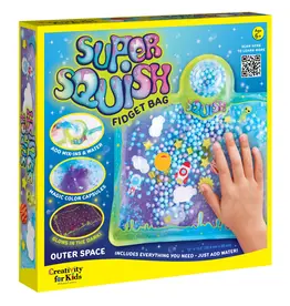 CREATIVITY FOR KIDS Super Squish Fidget Bag GID Outer Space