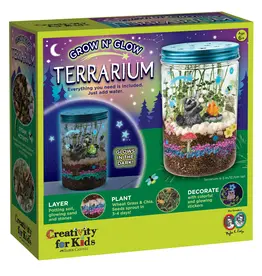 CREATIVITY FOR KIDS Grow 'n Glow Terrarium