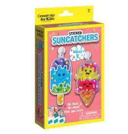 CREATIVITY FOR KIDS Sticker Suncatchers Mini Kit