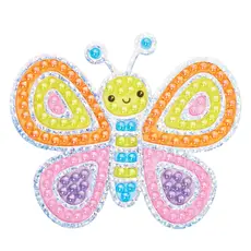 CREATIVITY FOR KIDS Bubble Gem Super Sticker Butterfly