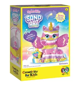CREATIVITY FOR KIDS Sparkle Sand Art Unicorn