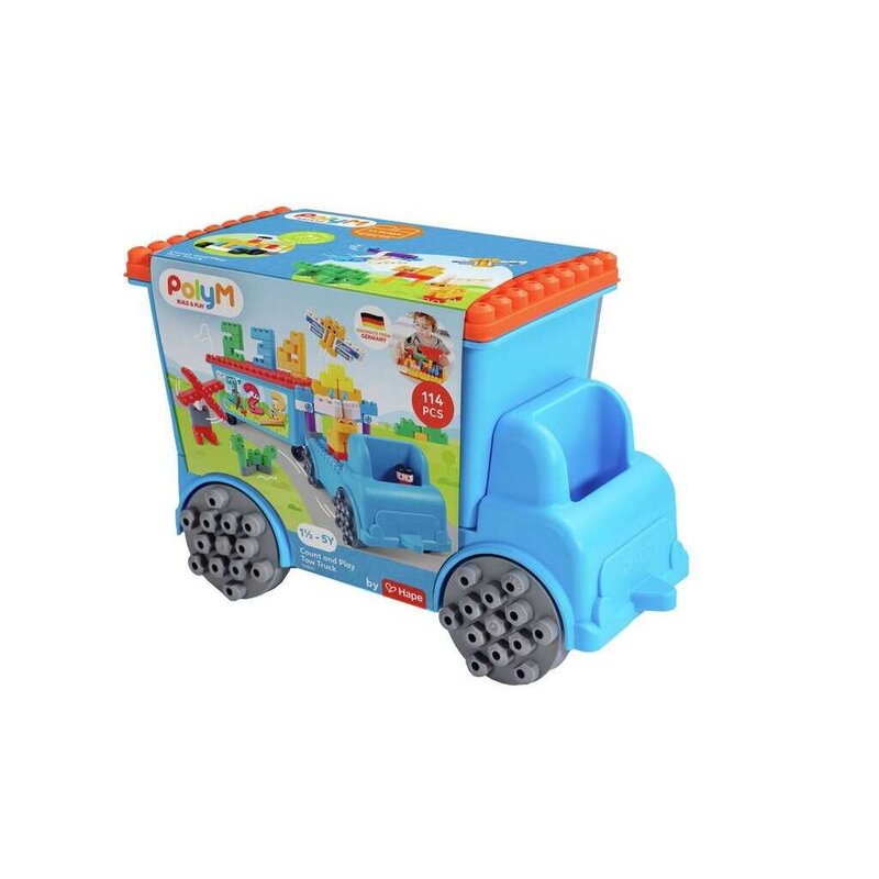 HAPE INTERNATIONAL PolyM Count and Play Truck