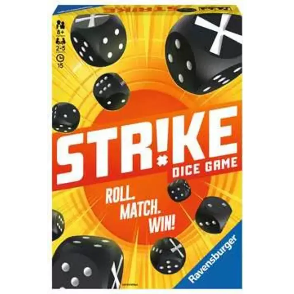RAVENSBURGER Strike Dice Game