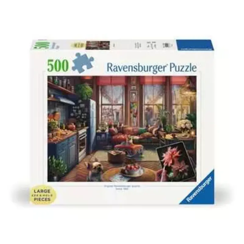 RAVENSBURGER Cozy Boho Studio 500 pc Puzzle LF