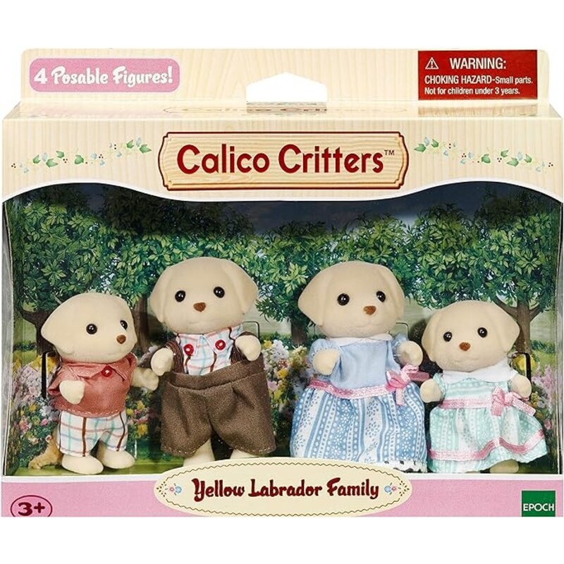 INTERNATIONAL PLAYTHINGS CC Yellow Labrador Family