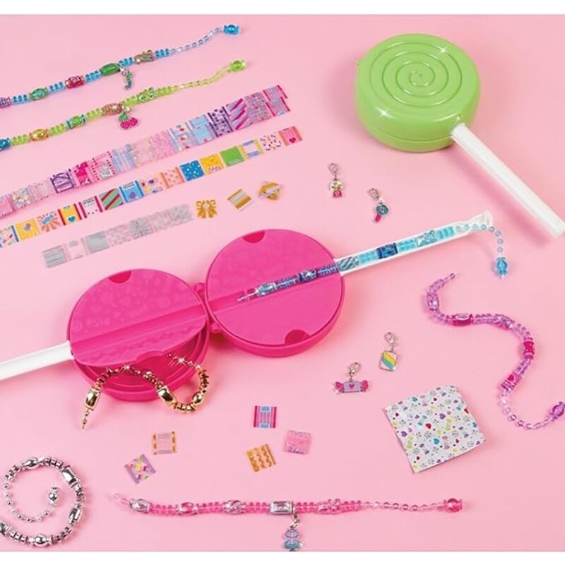 MAKE IT REAL Shrink Magic Lollipop DIY Bracelet Kit