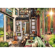 RAVENSBURGER Redwood Forest Tiny House 1000 pc