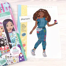MAKE IT REAL Fashion Design Sketchbook: City Style