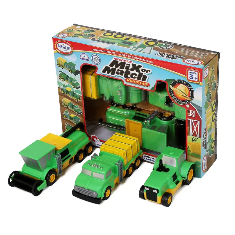 POPULAR PLAYTHINGS Mix or Match  Farm Vehicles