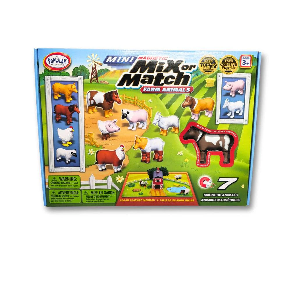 Mini Mix or Match Farm Animals
