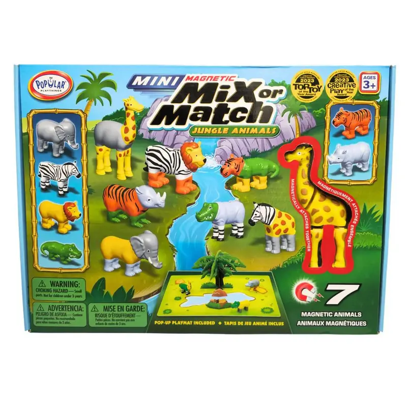 POPULAR PLAYTHINGS Mini Mix or Match Jungle Animals