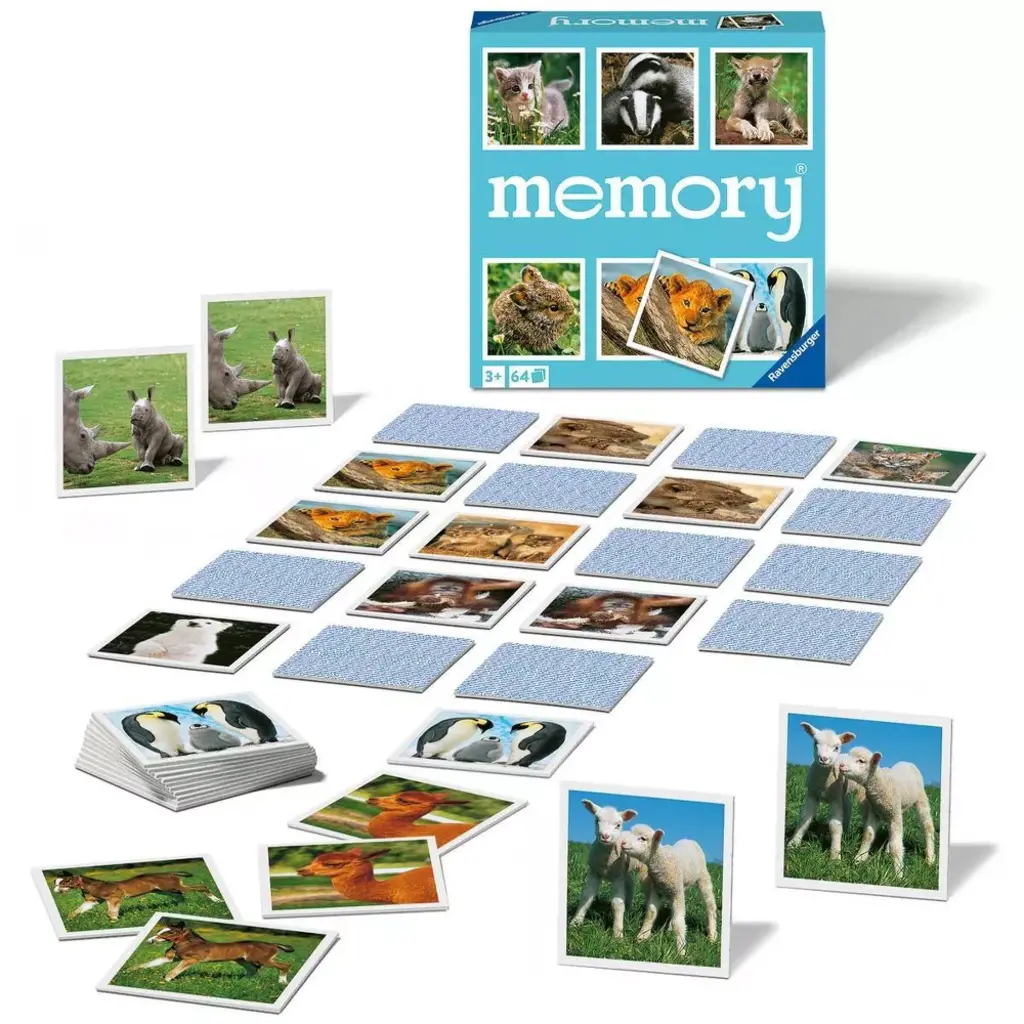 RAVENSBURGER My First Memory Baby Animals