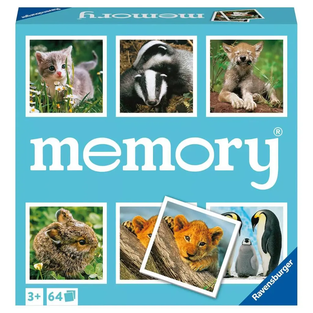 RAVENSBURGER My First Memory Baby Animals