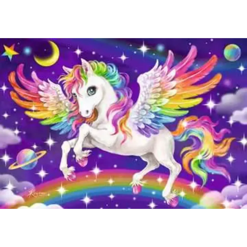 RAVENSBURGER Unicorns & Pegasus 2x24 pc  Floor Puzzle