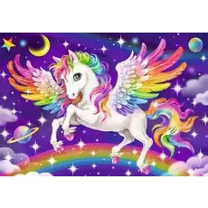 RAVENSBURGER Unicorns & Pegasus 2x24 pc  Floor Puzzle