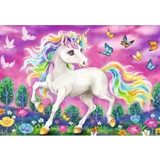 RAVENSBURGER Unicorns & Pegasus 2x24 pc  Floor Puzzle