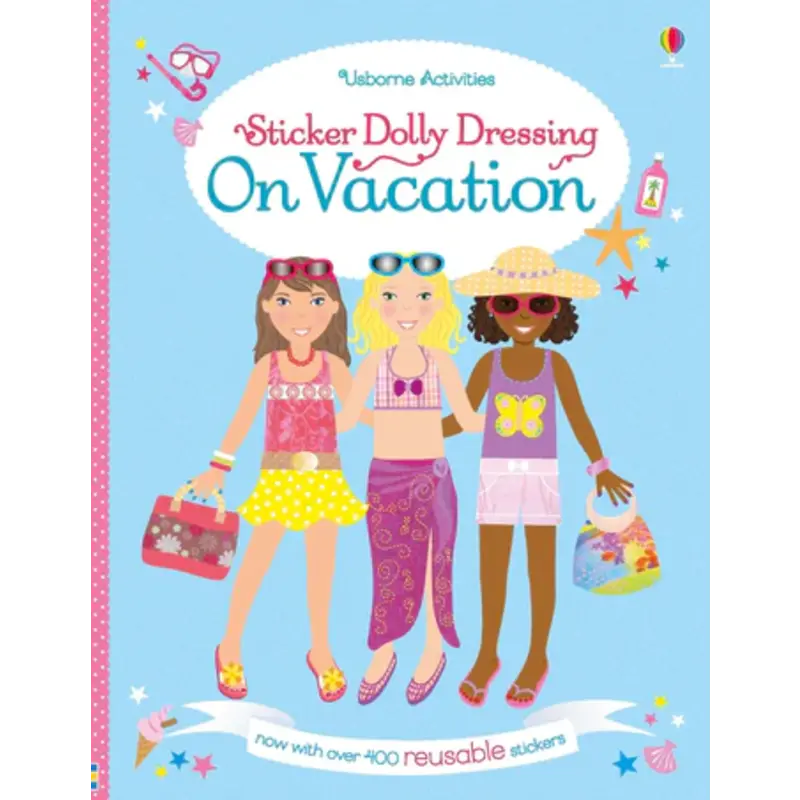 HARPER COLLINS Sticker Dolly Dressing On Vacation