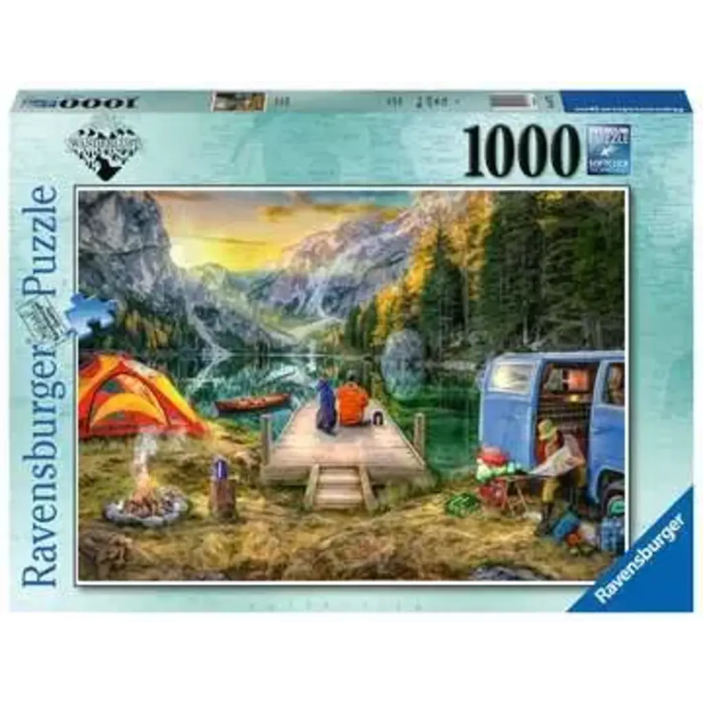 RAVENSBURGER Calm Campsite 1000 pc