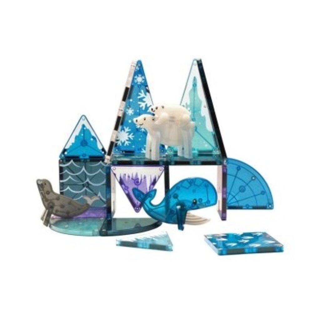 VALTECH Magna-Tiles Arctic Animals 25 pc Set